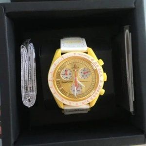 Swatch X Omega Speedmaster Mission To Neptune MoonSwatch the Sun Watch